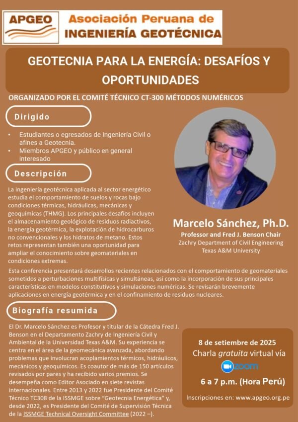 CHARLA - Geotecnia para la Energía - desafíos y oportunidades