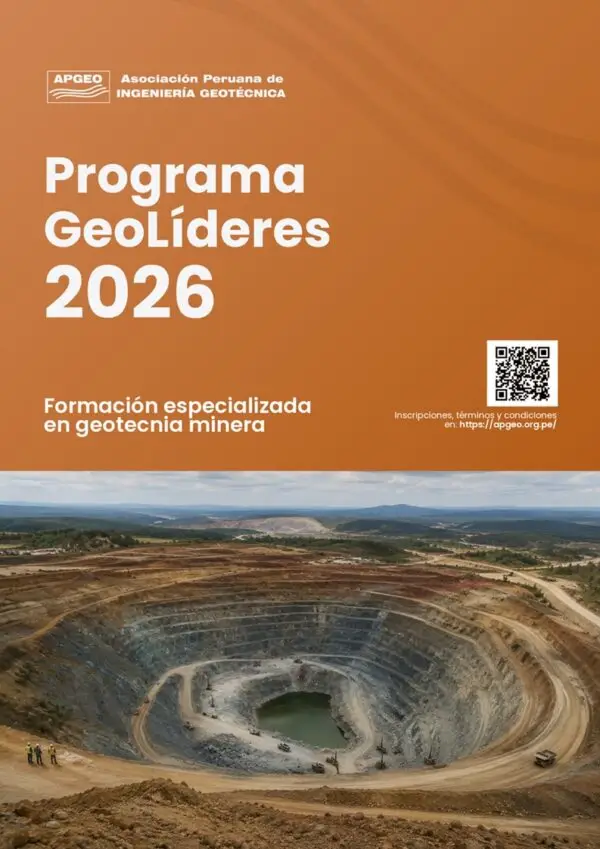 PROGRAMA GEOLÍDERES 2026: GEOTECNIA MINERA
