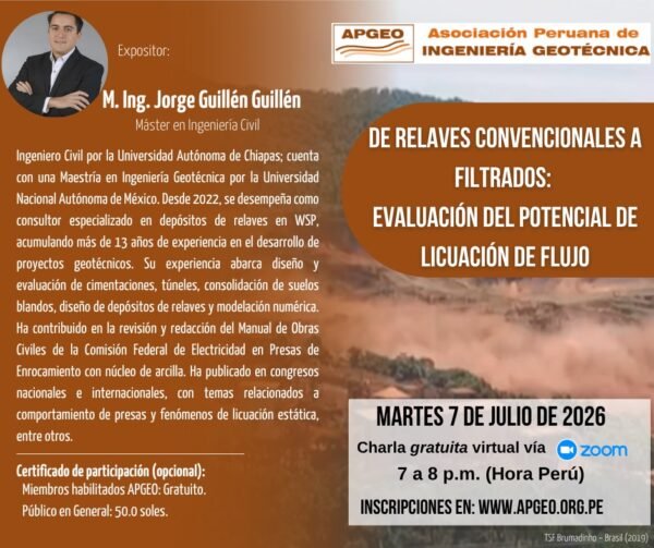 De relaves convencionales a filtrados: Evaluación del potencial de licación de flujo